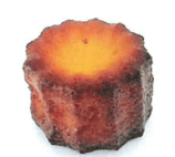 French delicacies canelles with mango, 1 kg (24 vnt x 42g)