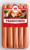Boiled sausages TRADICINĖS, II cat, 780 g