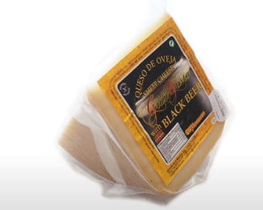 Sheep's milk cheese with black beer, 200g