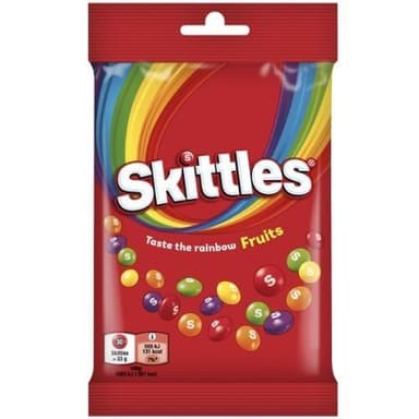 Chewing candies SKITTLES Fruit Pouch in fruit-flavored crunchy sugar g