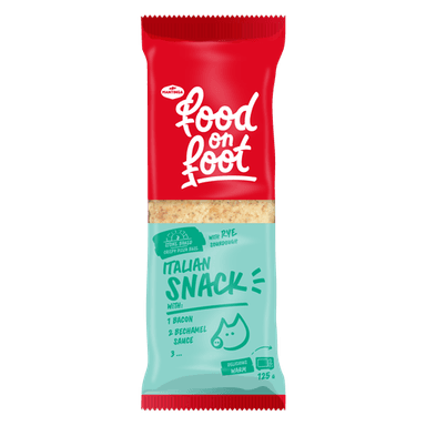 Italian snack with backon and Bechamel sauce, 125 g