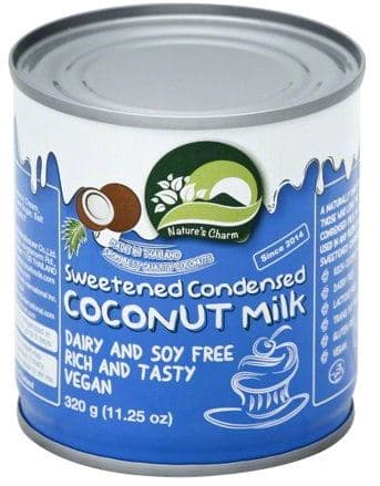 Condensed coconut milk with sugar NATURE'S CHARM, 320g