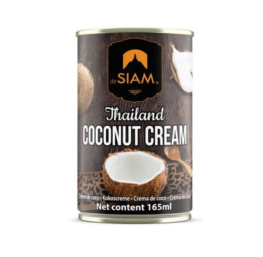 Coconut cream DESIAM, 165ml.