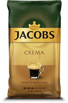 JACOBS CREMA coffee beans, 1 kg