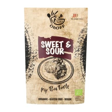 Thai wok sauce SWEET & SOUR, medium spicy, organic