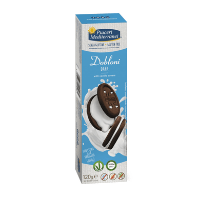 DOBLONI DARK cookies, gluten-free