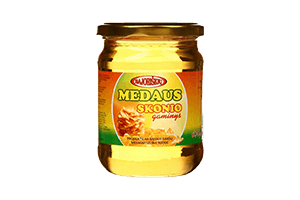 BAJORIŠKIŲ medaus skonio gaminys 650g