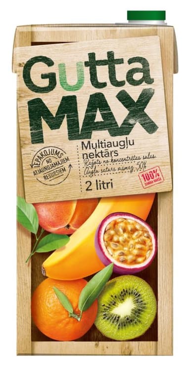 Multifruit nectar GUTTA Max, 2 l
