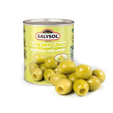 Green olives stuffed with lemon SALYSOL,120 g/ 50g
