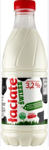 Milk LACIATE, pasteurised, 3,2 % fat content, 1 l