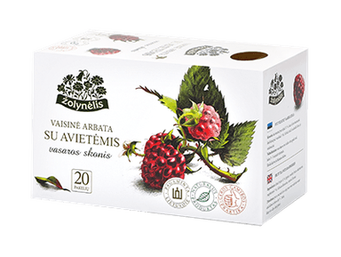 Fruit tea SUMMER FLAVOR with raspberries, 20 pcs.
