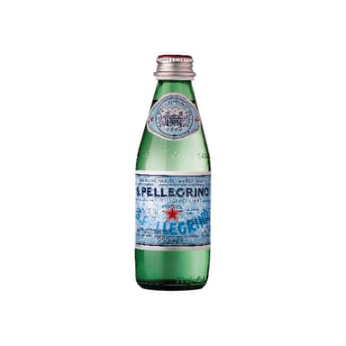 Mineralinis gazuotas vanduo S.PELLEGRINO, 0,25 l, stiklas D