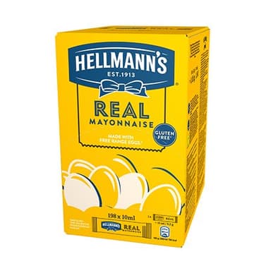 Mayonnaise HELLMANN'S, in packages, 10ml x 198pcs