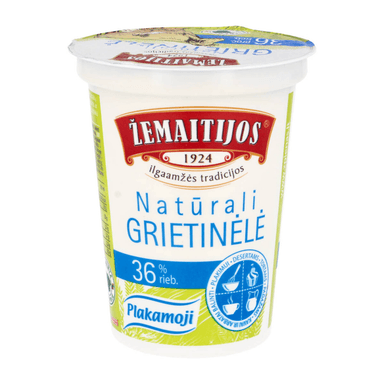 Plakamoji grietinėlė 36 % rieb. 