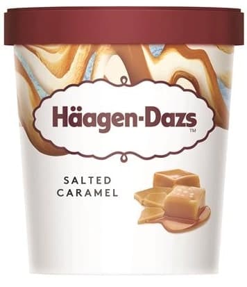 Ice cream HAAGEN DAZS, with salty caramel 460ml