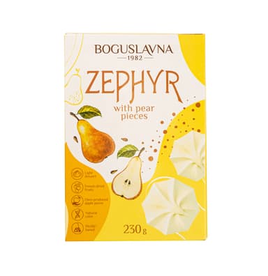 Zephyr BOGUSLAVNA, with pear pieces, 230g