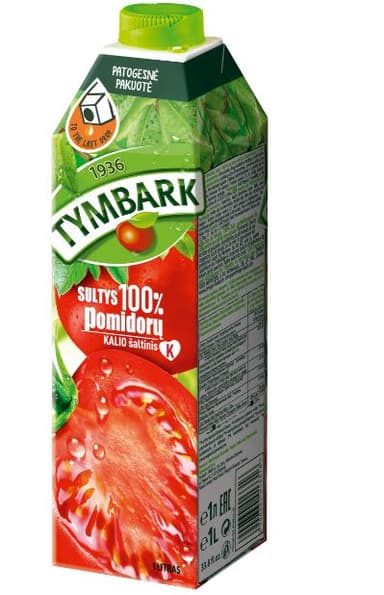 Juice TYMBARK tomato 100%, 1L