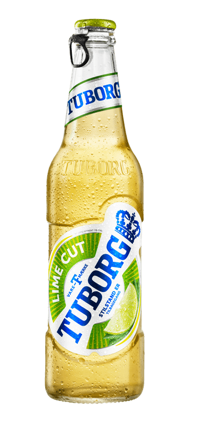 Alus TUBORG, Lime Cut, 4,5%, 0,33 l, butelis, D