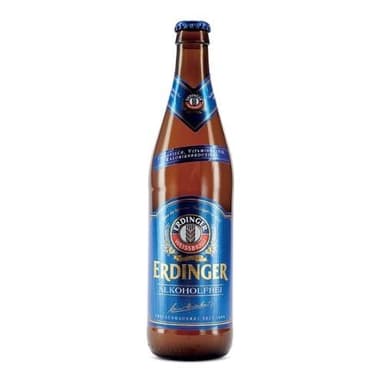 Beer ERDINGER Alkoholfrei, non-alcoholic, 0,4%, 0,5 l, bottle