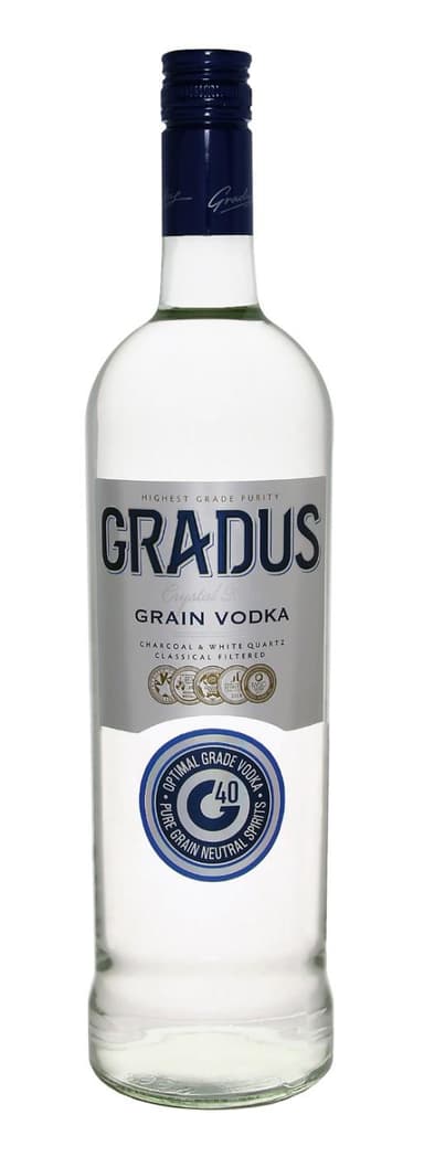Vodka Gradus Vodka 40% 1l
