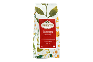 Fruit Strawberry Tea PRESTO ZIP, 90 g