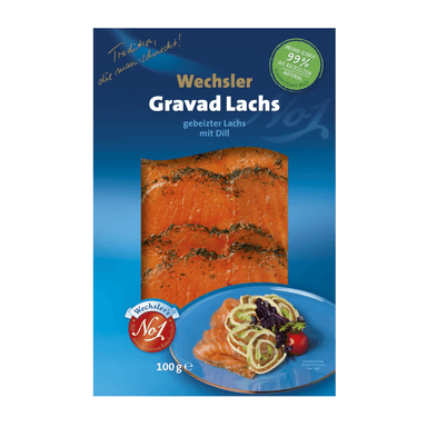 Norwegian salmon fillet with dill WECHSLER, salted