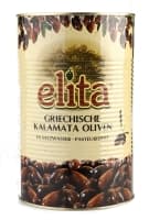 Alyvuogės ELITA Kalamata be kauliukų, L dydis, 4,1 kg/ 2,0 kg