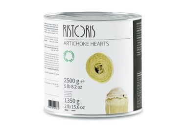 Artichoke hearts, RISTORIS, 2500/1350g