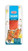 Cold smoked salmon fillet pieces 160g