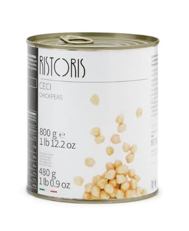 Chickpeas RISTORIS, 800 g/ 480 g