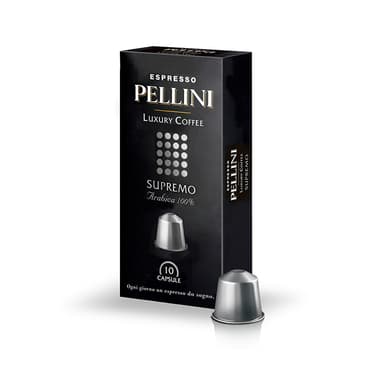 Coffee capsules PELLINI Supremo, 10x5g