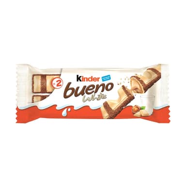 Waffle bar KINDER BUENO White, 39 g