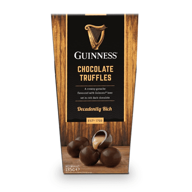 Dark chocolate candies GUINNESS, with truffles, 135 g