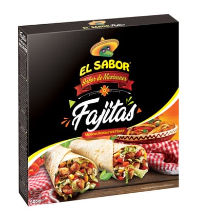 Set EL SABOR, fajita, 505 g