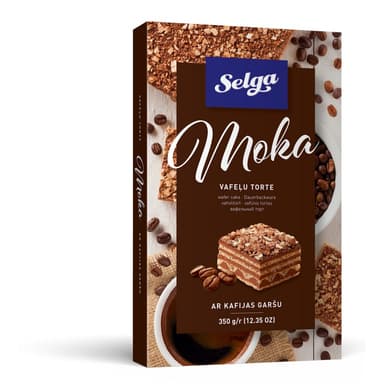 Wafer cake SELGA Moka 350g