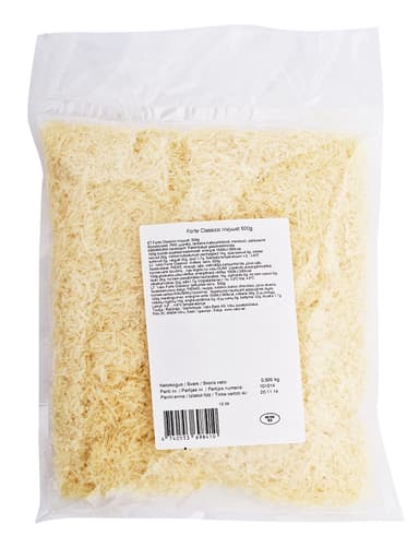 Kietasis sūris VALIO Forte Classico, tarkuotas, 500 g