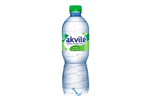 Natūralus mineralinis vanduo gazuotas "AKVILĖ" 0.5l