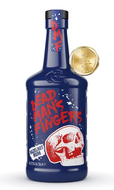Rum and hazelnut flavored spirit drink DEAD MAN'S FINGERS, Hazelnut,  37,5%, 0.7l