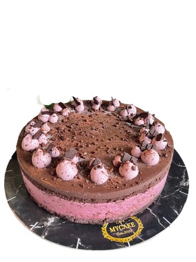 Frozen cake with blueberries and chocolate, (16x150g), 2.4 kg