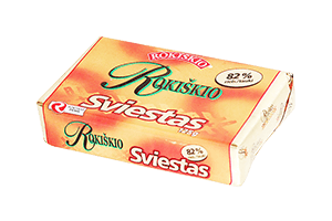 ROKIŠKIS butter 82% 125g