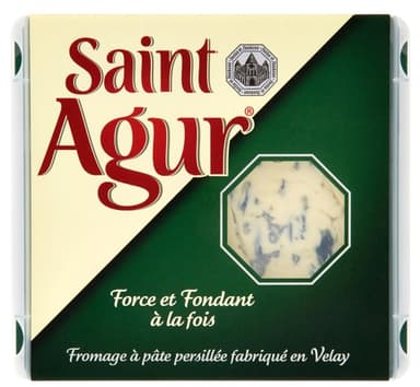 Blue mould cheese  SAINT AGUR, 125 g