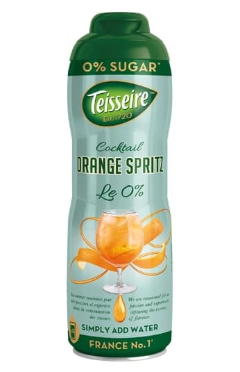 Syrup TEISSEIRE, Orange Spritz, without sugar, 0.6l