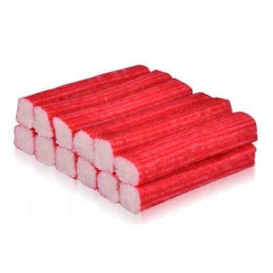 Frozen surimi stick with crab flavour, 33 %, 18 cm., 1 kg