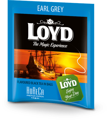 Black tea drink LOYD HORECA line Earl Grey, 500 x 1,7 g