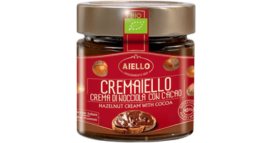 Organic 45% chocolate hazelnut cream