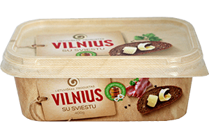 VILNIUS margarine with butter, 50%, 400 g