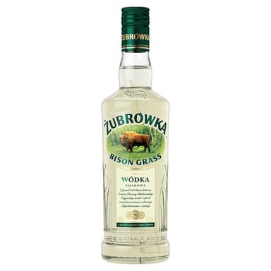 Flavored vodka ZUBROWKA Bison Grass, 37,5 %, 0,5 l