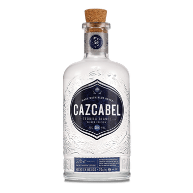 Cazcabel Blanco Tequila, 38 %