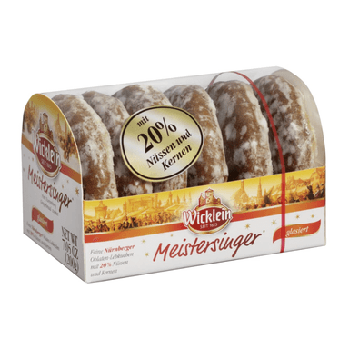 Meduoliai MEISTERSINGER su cukriniu glaistu