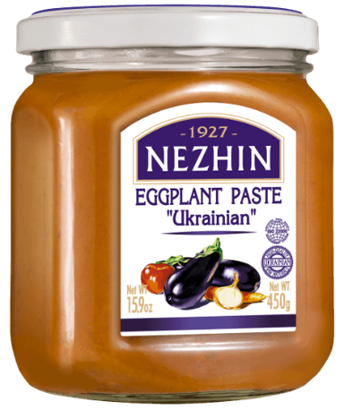 Pagardas NEZHIN, Baklažanų pasta, Ukrainietiška, 450 g